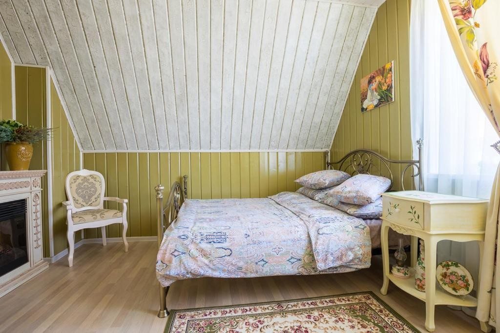 Двухместный (Номер с кроватью размера «king-size») гостевого дома Цветочная 24, Домодедово
