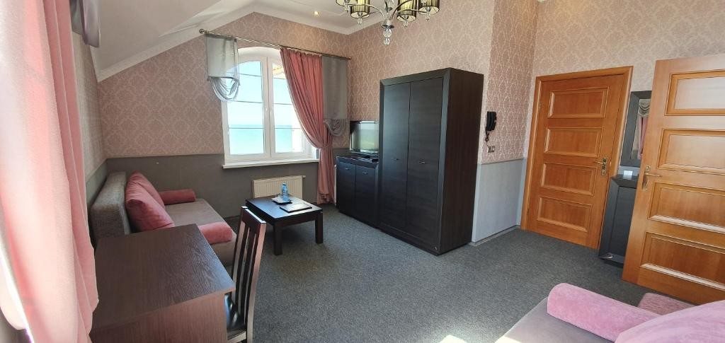 Двухместный (Двухместный номер Делюкс с 1 кроватью и видом на море) гостевого дома Меридиан, Зеленоградск