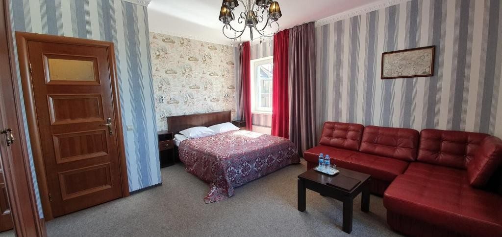 Двухместный (Двухместный номер с 1 кроватью с видом на море) гостевого дома Меридиан, Зеленоградск