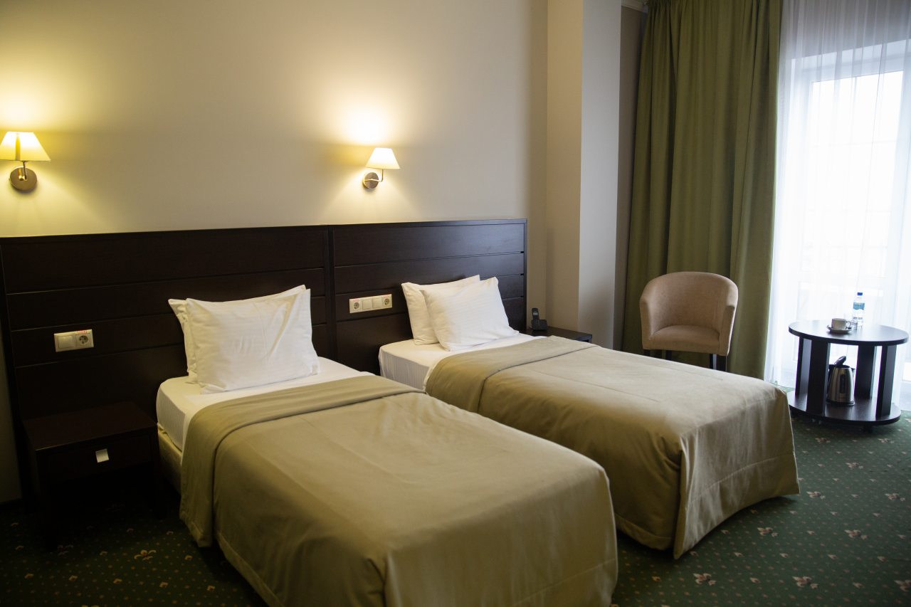 Двухместный (Стандарт с 2 односпальными раздельными кроватями), Отель Марко Поло