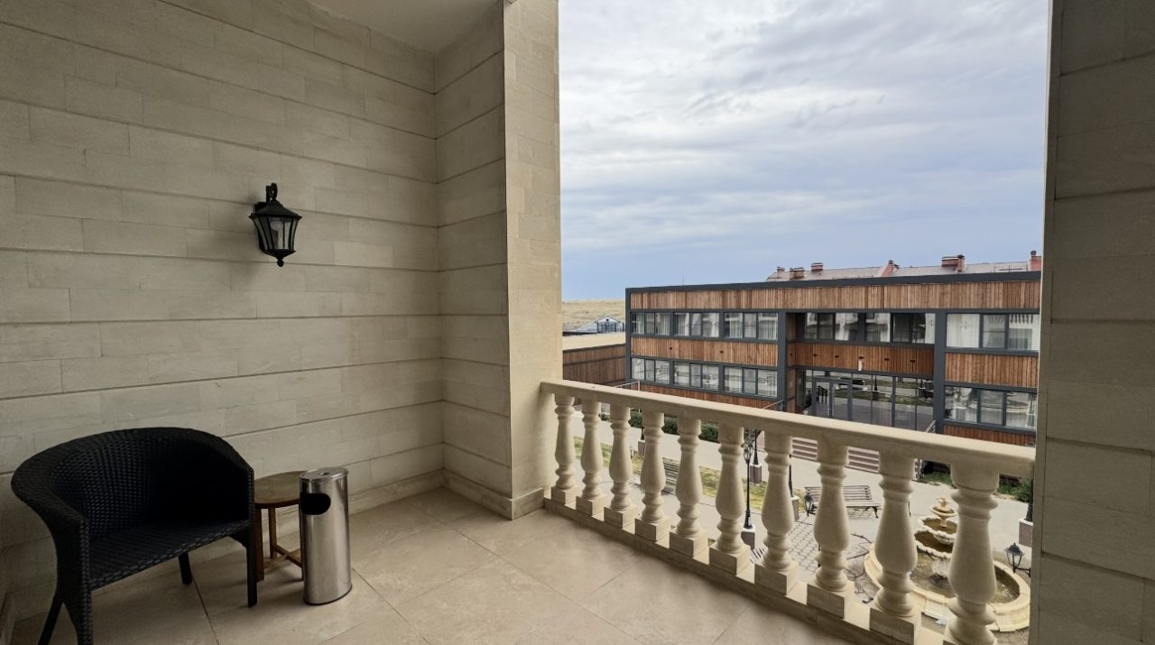 Полулюкс (Улучшенный номер с 1 двуспальной кроватью и террасой), Отель Марко Поло