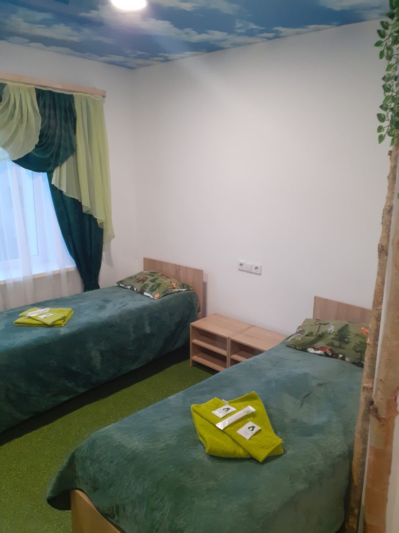 Двухместный (Двухместный номер с 2 отдельными кроватями) гостиницы Форест, Елизово