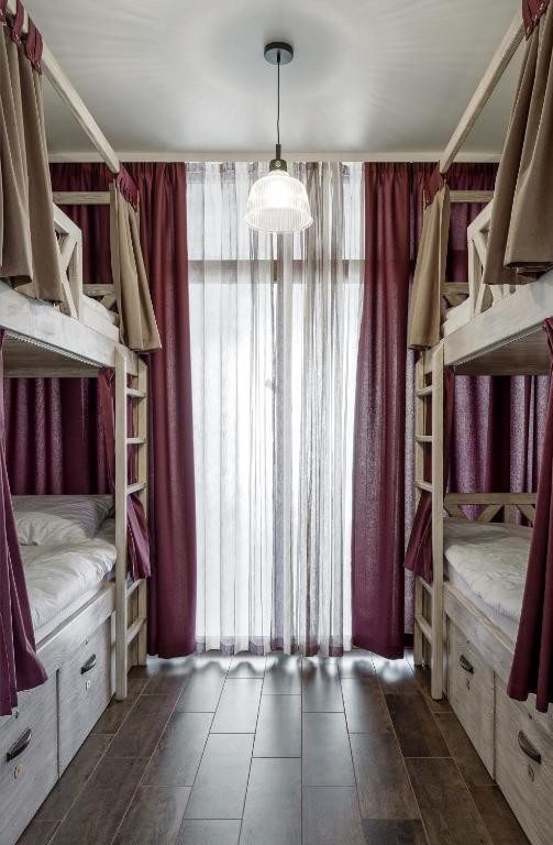 Номер (Спальное место на двухъярусной кровати в общем номере для женщин) хостела Bon Son Hotel and Hostel, Воронеж