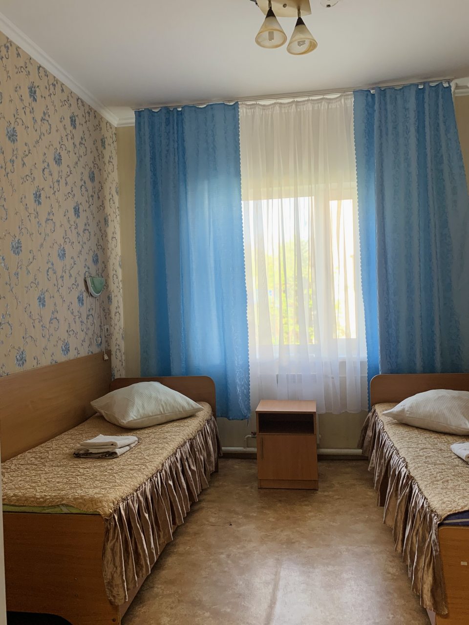Двухместный (Эконом двухместный   с 2-мя  отдельными кроватями) гостиницы Городок, Клинцы