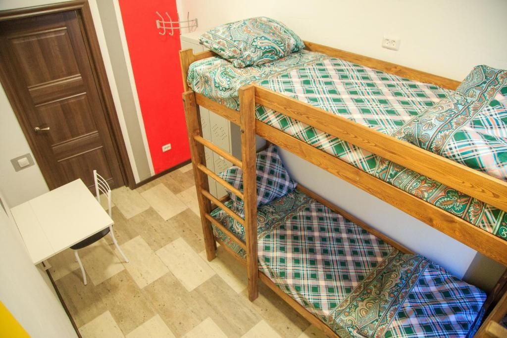 Номер (Кровать в общем 6-местном номере для женщин) хостела Орешка, Комсомольск-на-Амуре