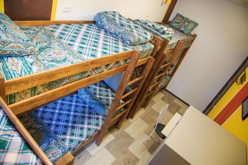 Номер (Кровать в общем 6-местном номере для мужчин) хостела Орешка, Комсомольск-на-Амуре