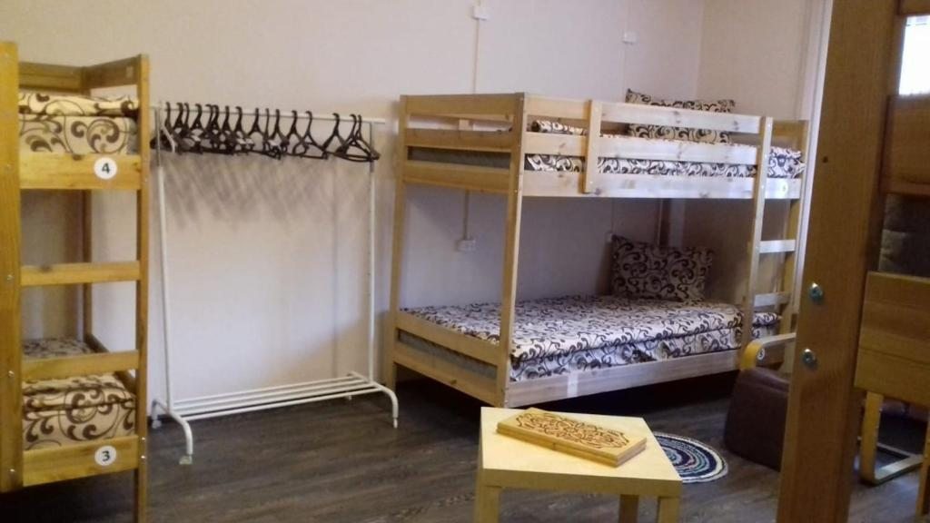 Номер (Спальное место на двухъярусной кровати в общем номере для мужчин) хостела Матрешка на Весне 3, Красноярск