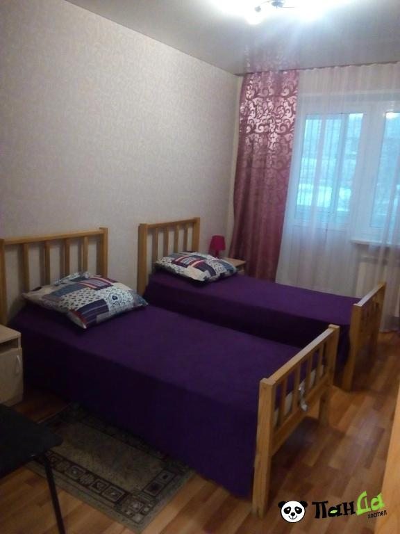 Двухместный (Стандартный двухместный номер с 2 отдельными кроватями) хостела Панда на Батурина 5д, Красноярск