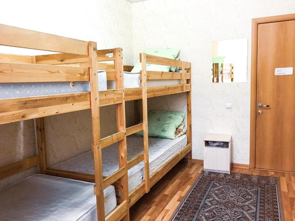 Номер (Кровать в общем номере с 4 кроватями) хостела Панда на Батурина 5д, Красноярск