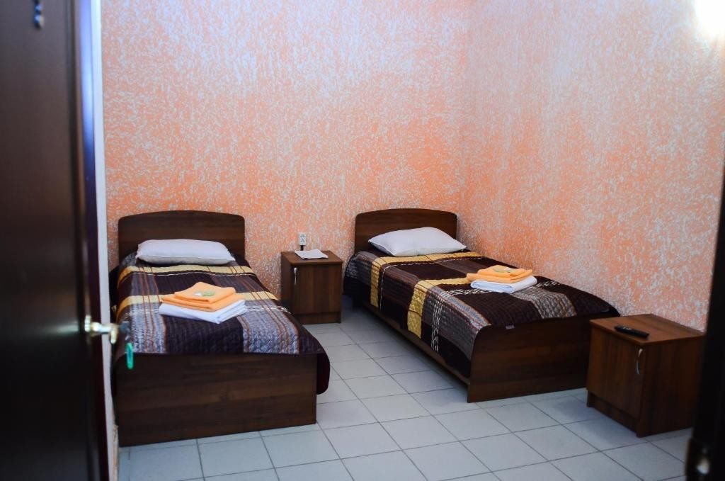Номер (Односпальная кровать в 2-местной общей спальне для гостей обоего пола) хостела SV, Ульяновск
