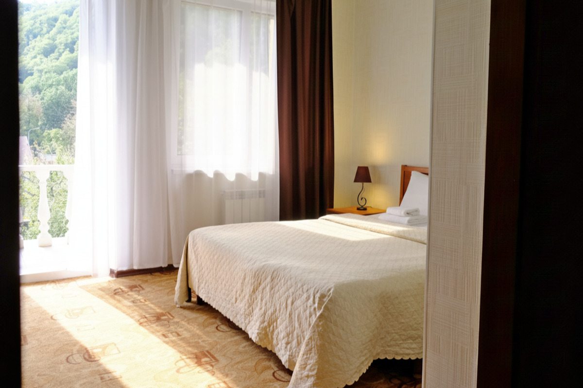 Двухместный (Стандарт с двуспальной кроватью), Гостевой дом Утомленные солнцем