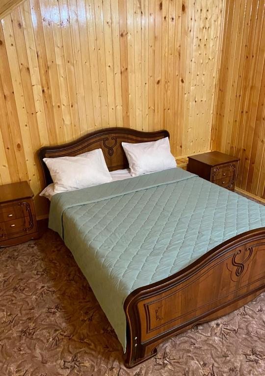 Двухместный (Двухместный номер с 1 кроватью и видом на горы) отеля Экара, Теберда