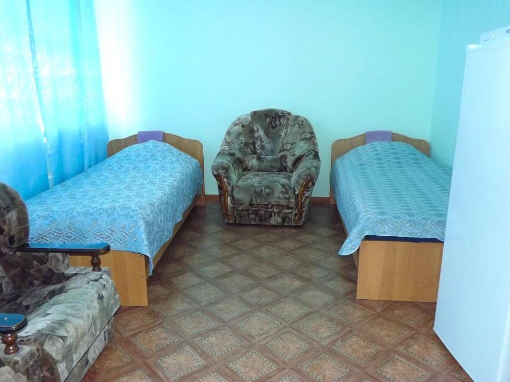 Двухместный (Классический двухместный номер с 2 отдельными кроватями) отеля Ваш уют, Сызрань