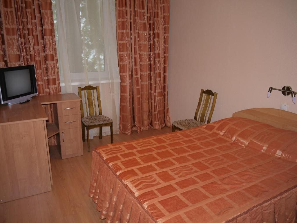 Двухместный (Двухместный номер с 1 кроватью, вид на озеро) отеля Сенеж, Солнечногорск