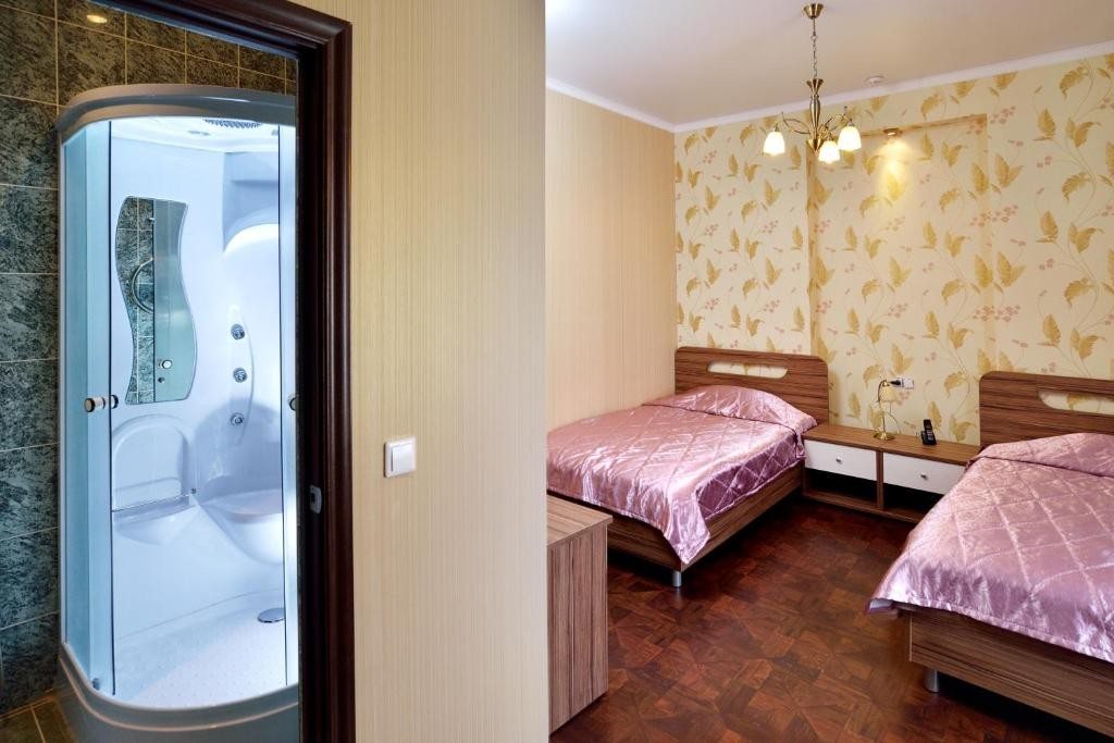 Двухместный (Двухместный номер с 2 отдельными кроватями) гостевого дома На Грузинской, Саранск