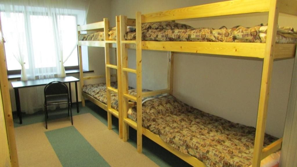 Номер (Спальное место на двухъярусной кровати в общем номере для мужчин и женщин) хостела Hostel 4&4, Самара