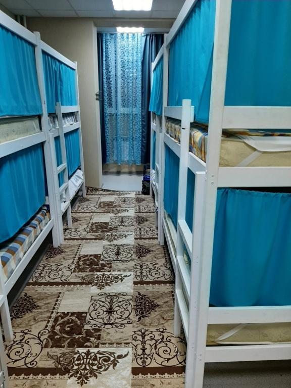 Номер (Спальное место на двухъярусной кровати в общем номере для мужчин) хостела Гагарин, Самара
