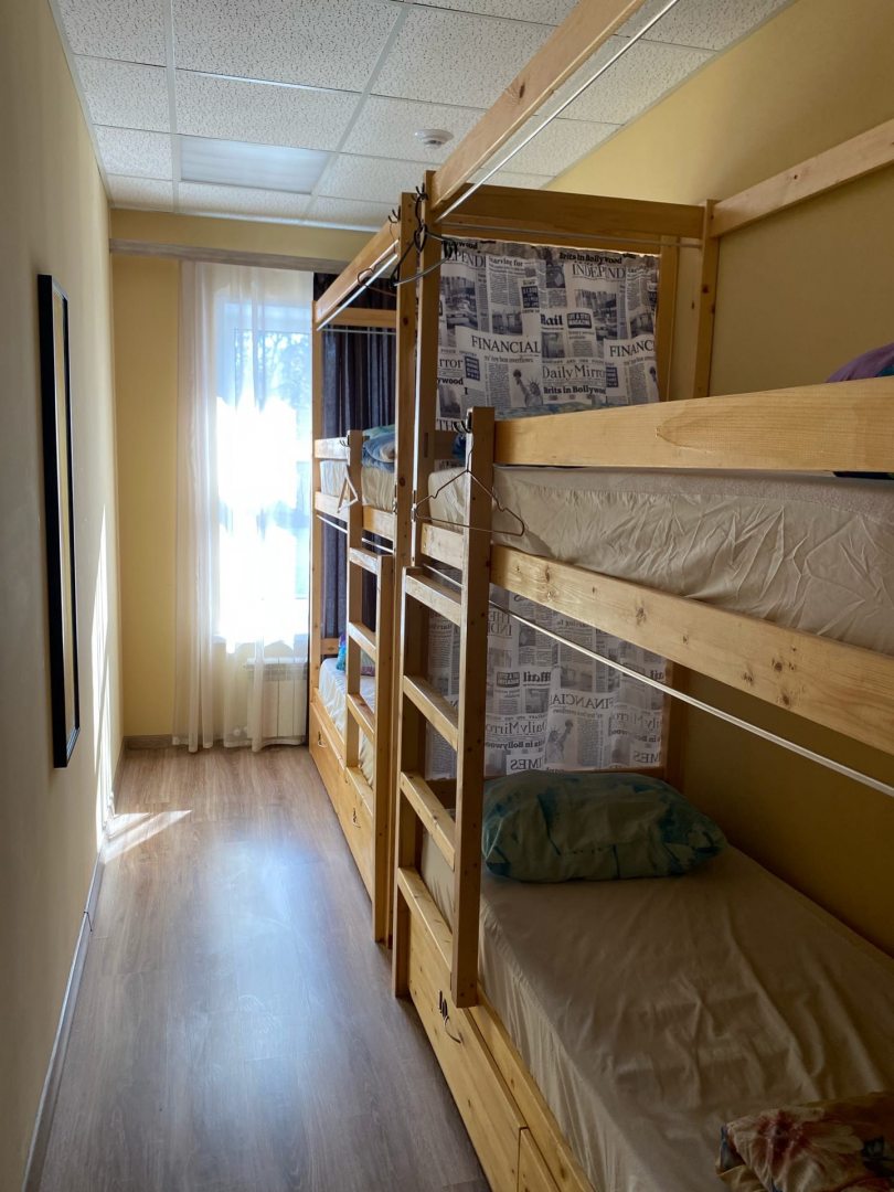 Четырехместный (Кровать в общем номере для женщин с 4 кроватями) хостела Дрим Хаус, Рязань