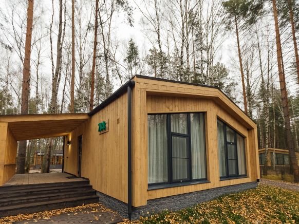 Фотография номера гостиницы Экопарк Поляны