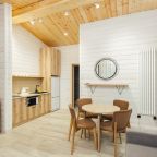 Дом (Пихта с 1 спальней), Экопарк Поляны