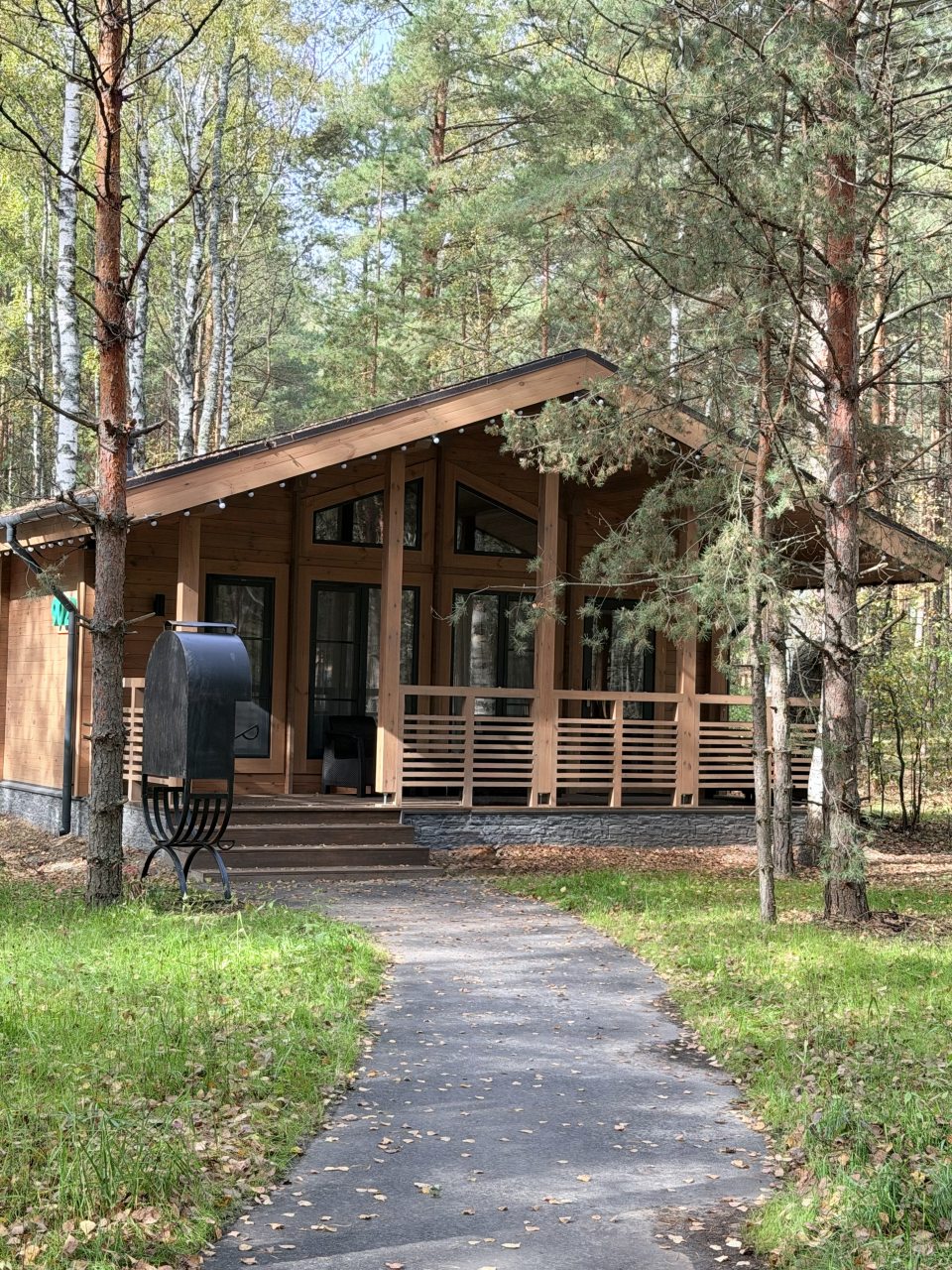 Дом (Секвойя с 2 спальнями), Экопарк Поляны