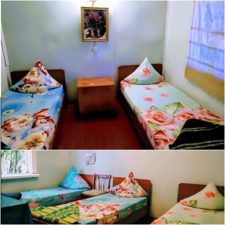 Двухместный (Двухместный номер с 2 отдельными кроватями и ванной) базы отдыха Восход, Бухта Инал