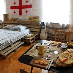 Двухместный (Двухместный номер Делюкс с 1 кроватью и ванной), Dingo Backpackers Hostel