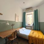 Двухместный (Номер с двуспальной кроватью и общей ванной комнатой), Гостевой дом Лайка на Московском