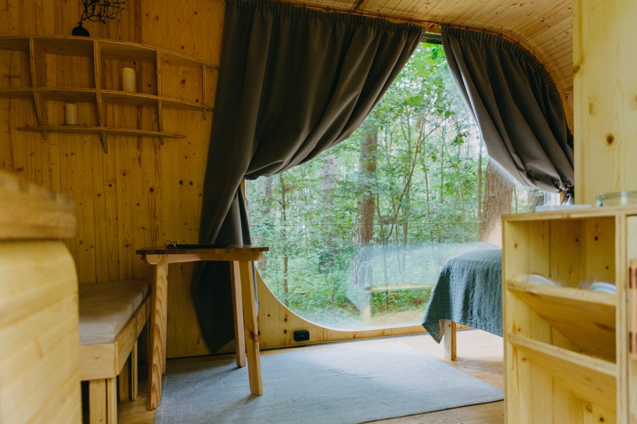 Капсула (Номер Forest Lodge), Загородный отель Pine River