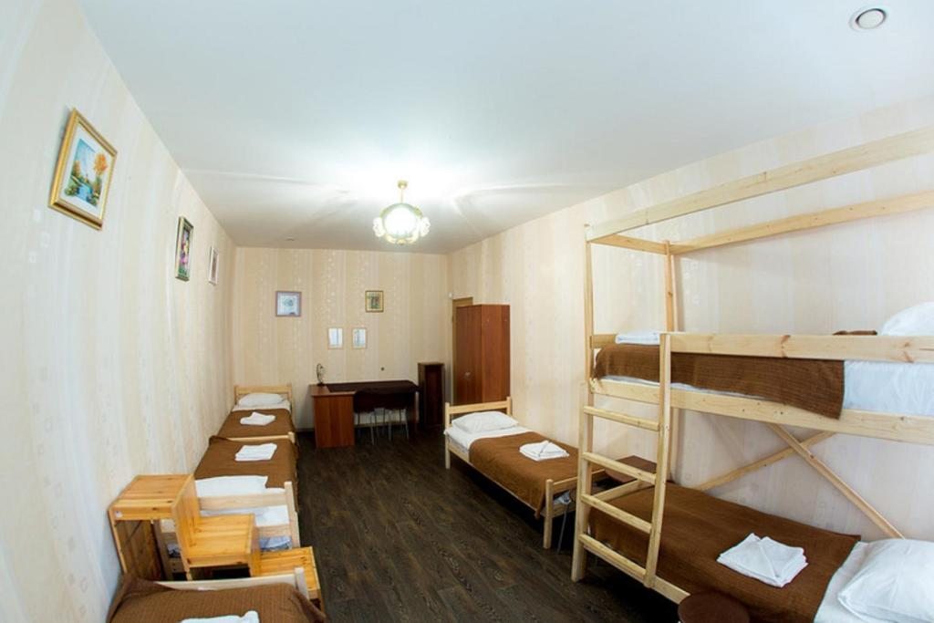 Шестиместный (Кровать в общем 6-местном номере для мужчин и женщин) хостела Санкт-Петербург