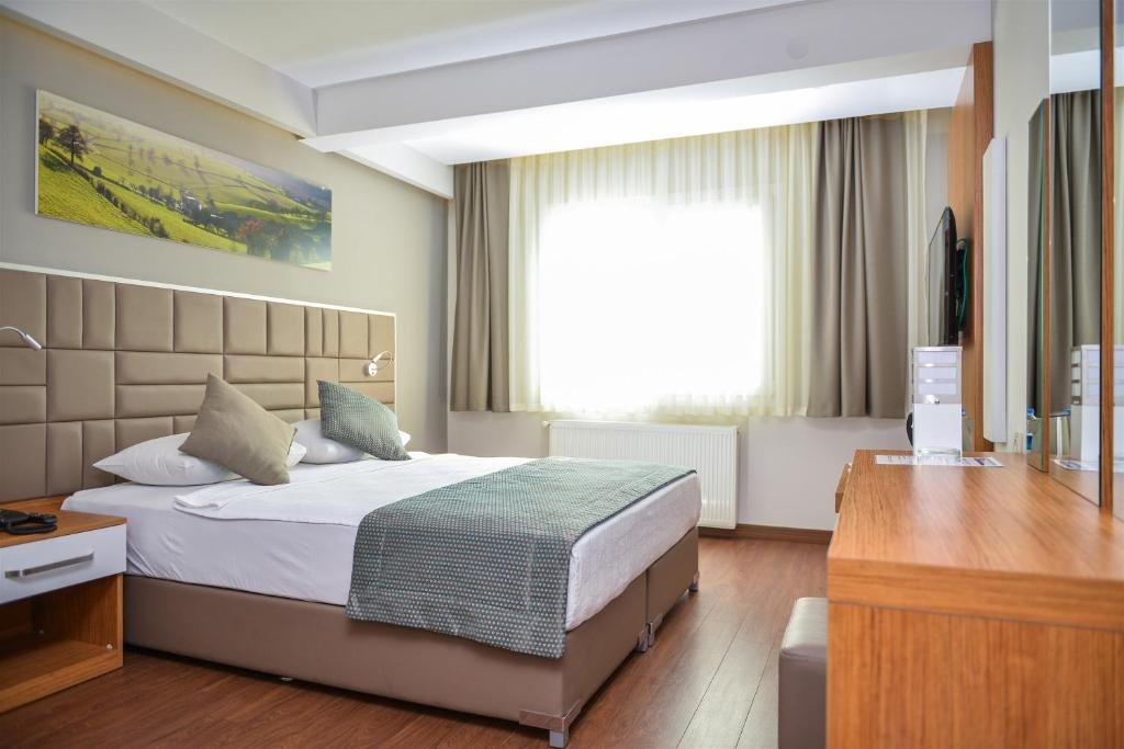 Двухместный (Стандартный двухместный номер с 1 кроватью) отеля Hakcan Hotel, Измир