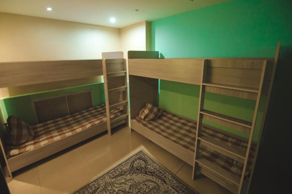 Номер (Кровать в общем 8-местном номере для мужчин) хостела Азия на Сейфуллина, Алматы