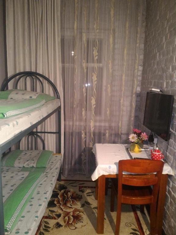 Двухместный (Бюджетный двухместный номер с 2 отдельными кроватями) хостела Welcome, Алматы