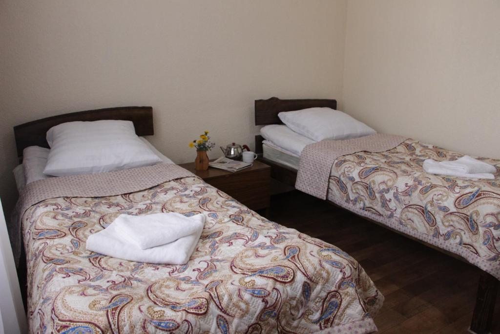 Двухместный (Бюджетный двухместный номер с 1 кроватью или 2 отдельными кроватями) хостела Snow Leopard Hostel, Каракол (Иссык-Кульская область)
