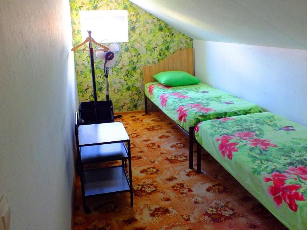 Двухместный (Бюджетный двухместный номер с 2 отдельными кроватями) гостевого дома На Солнечной 13, Ольгинка