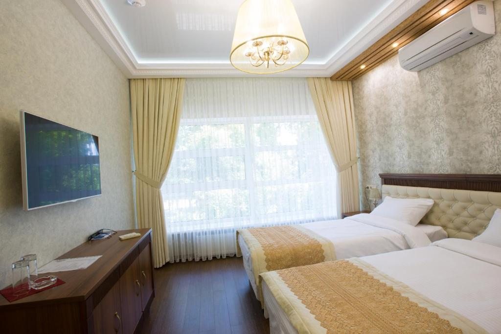 Двухместный (Двухместный номер с 2 отдельными кроватями) гостевого дома City Park, Белореченск