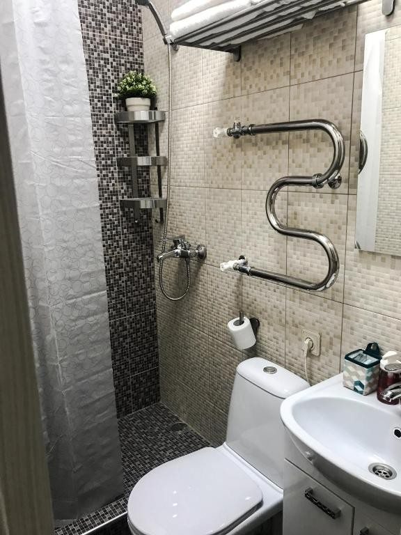 Двухместный (Двухместный номер с 1 кроватью и собственной ванной комнатой), Гостевой дом На Тургенева Sweet home