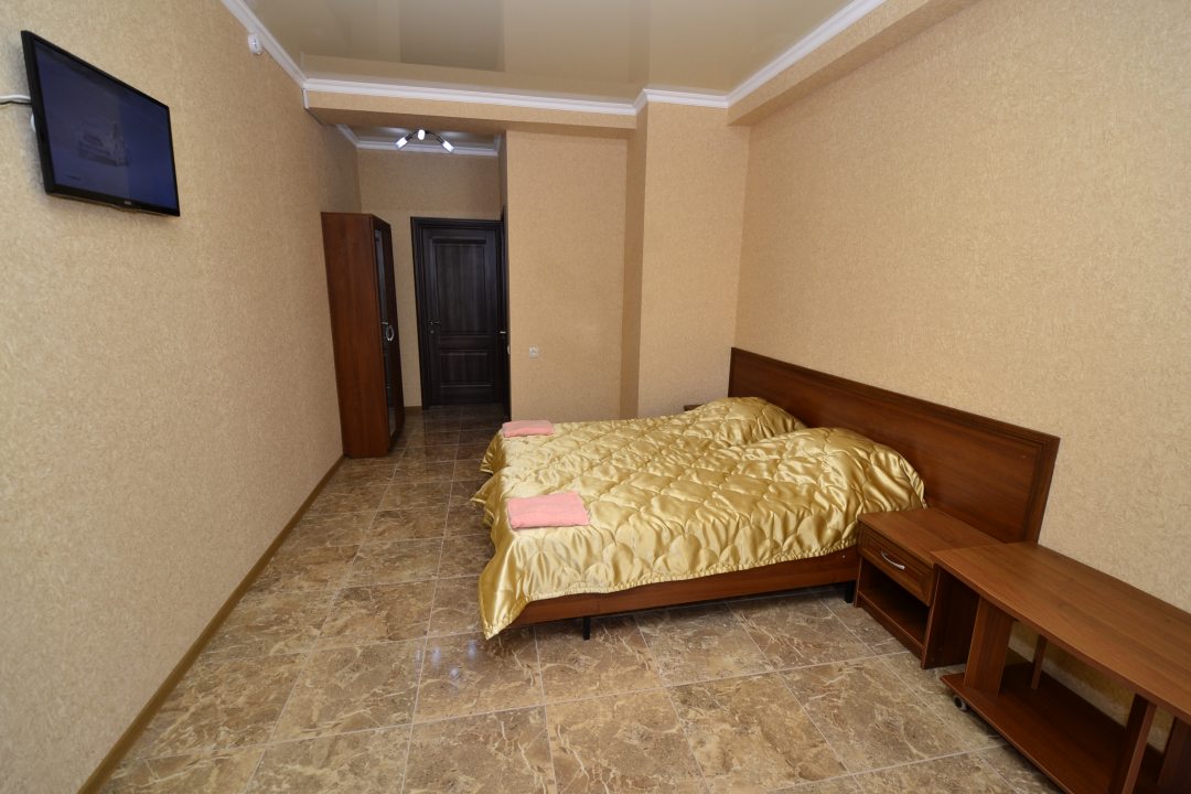 Двухместный (Стандартный двухместный номер с 2 односпальными кроватями) гостевого дома Елиза, Витязево