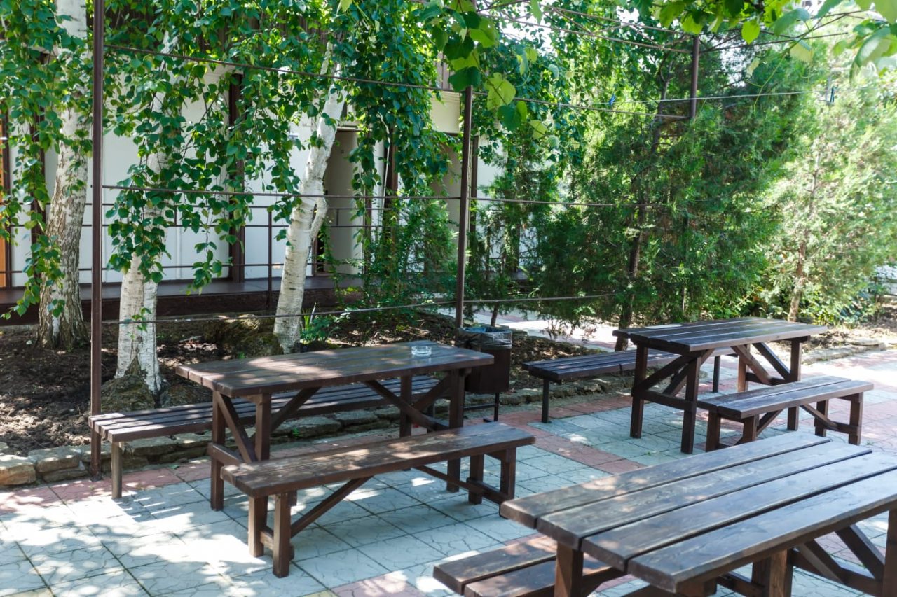 Трёхместный и более (Трехместный номер Эконом в летнем домике), Гостиница У моря