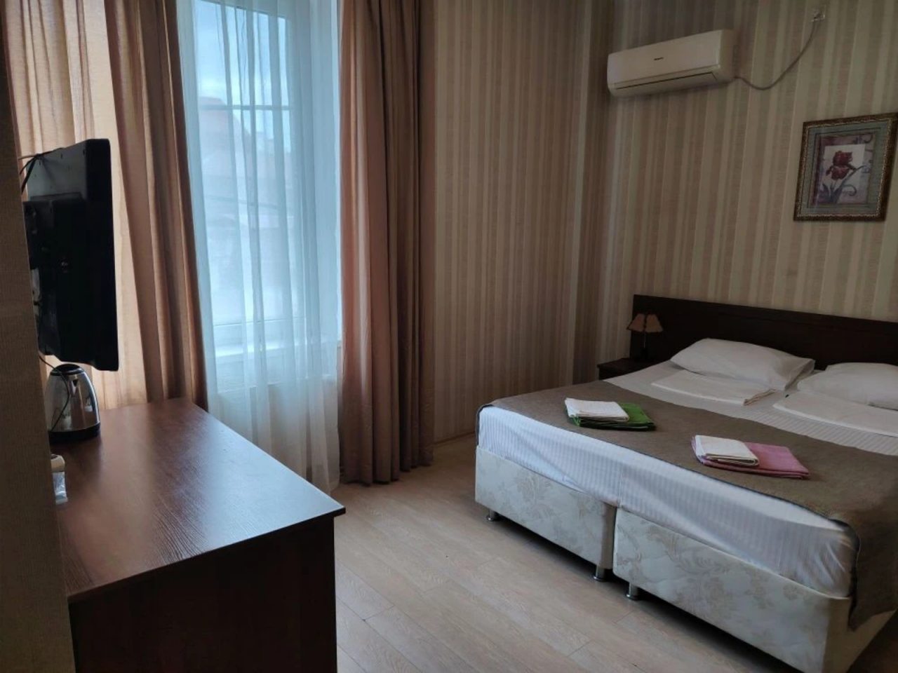 Трехместный (Стандарт без балкона), Гостевой дом Нерей