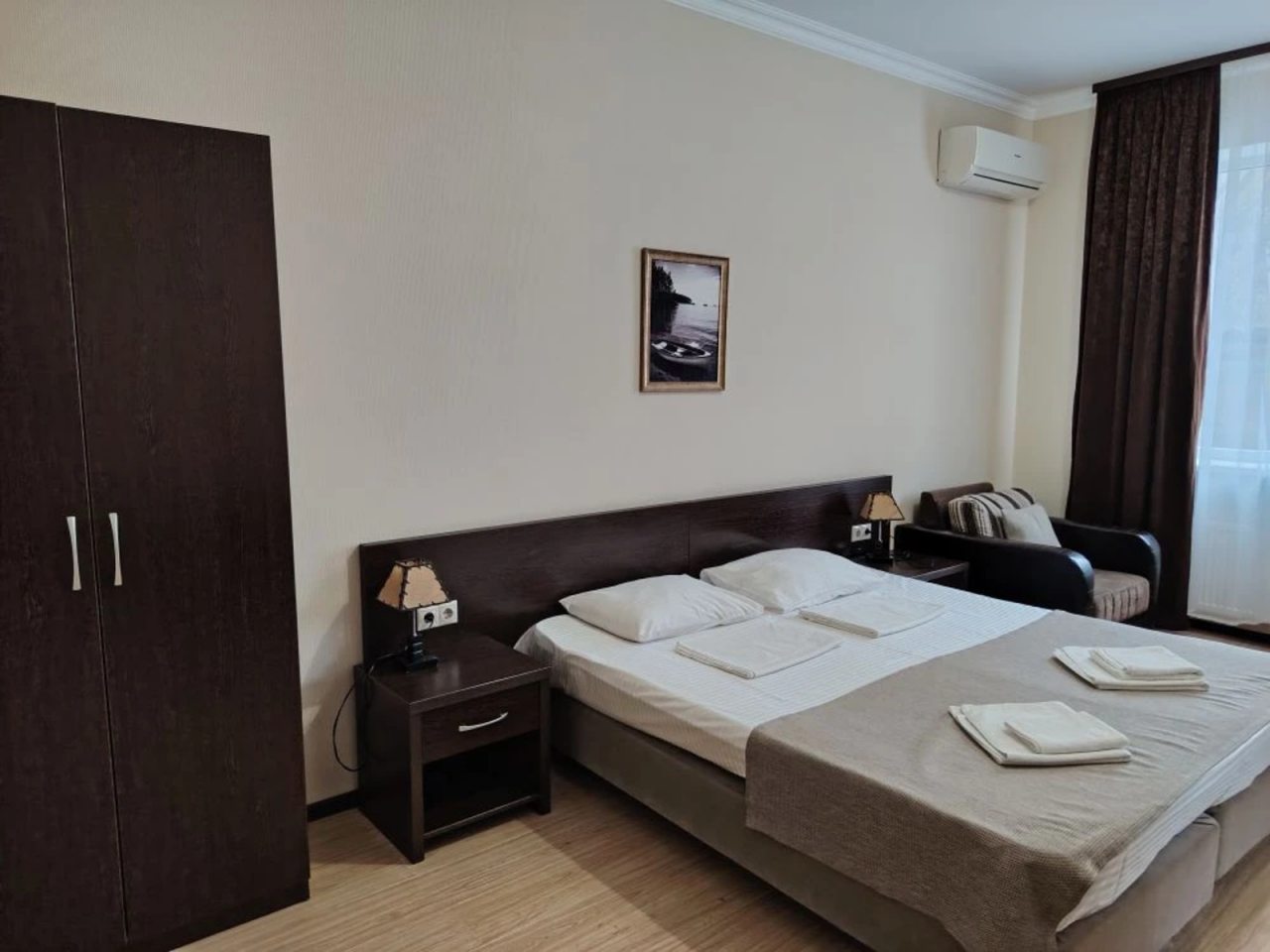 Трехместный (Комфорт без балкона), Гостевой дом Нерей