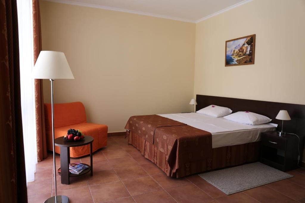 Двухместный (Двухместный номер Делюкс с 1 кроватью или 2 отдельными кроватями) гостевого дома Villa del Mar, Геленджик