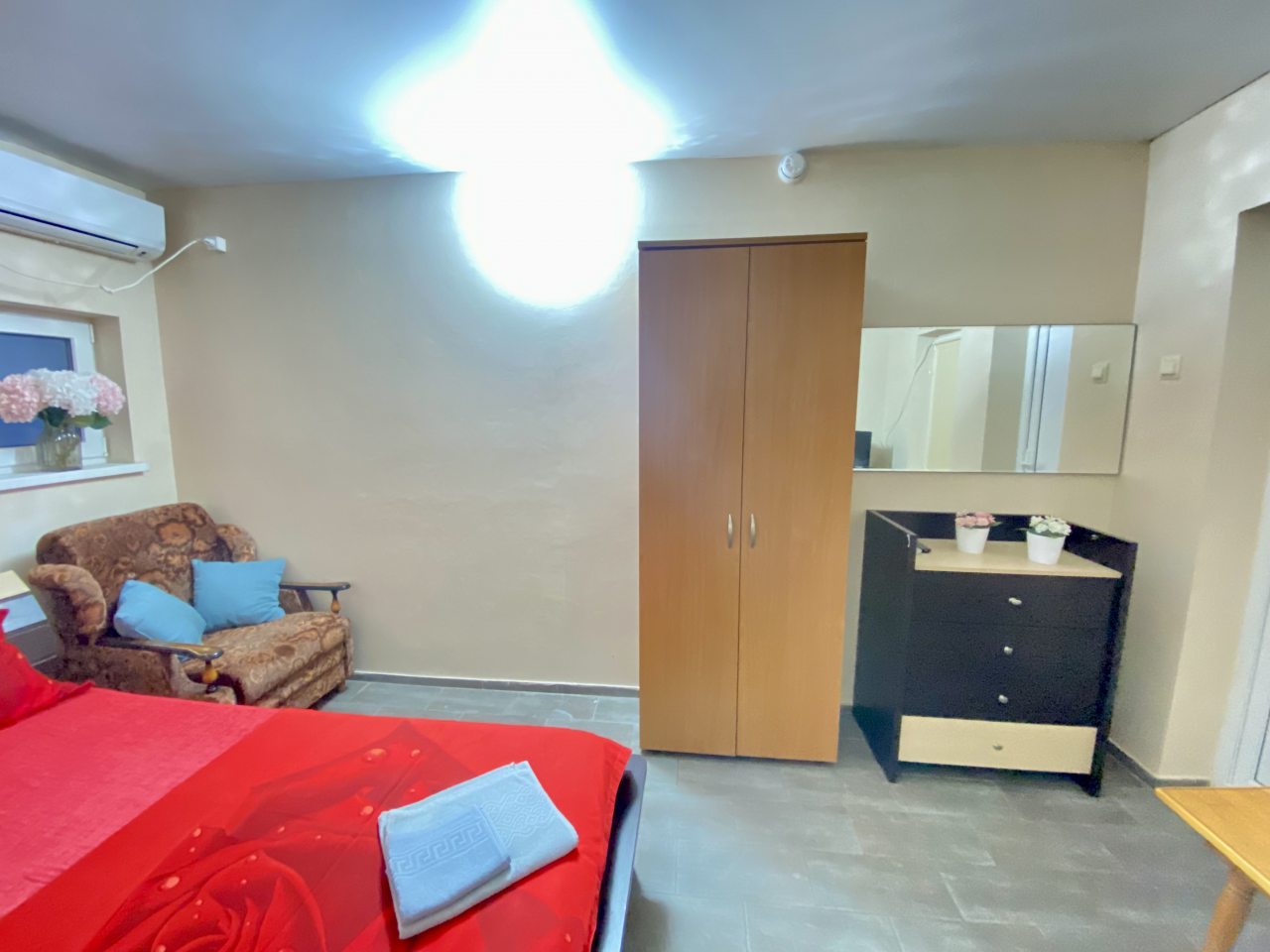 Двухместный (Двухместный эконом с двуспальной кроватью), Гостевой дом На Тургенева 33