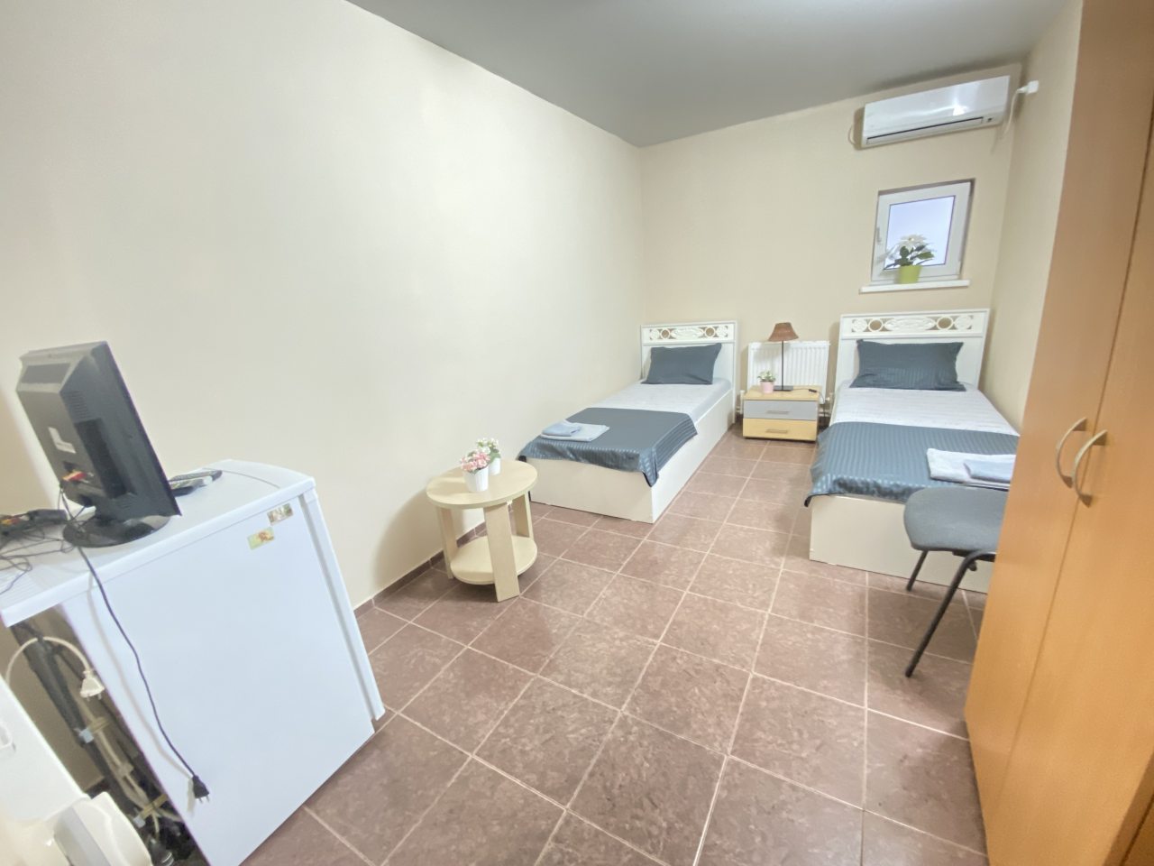 Двухместный (Двухместный эконом с односпальными кроватями), Гостевой дом На Тургенева 33