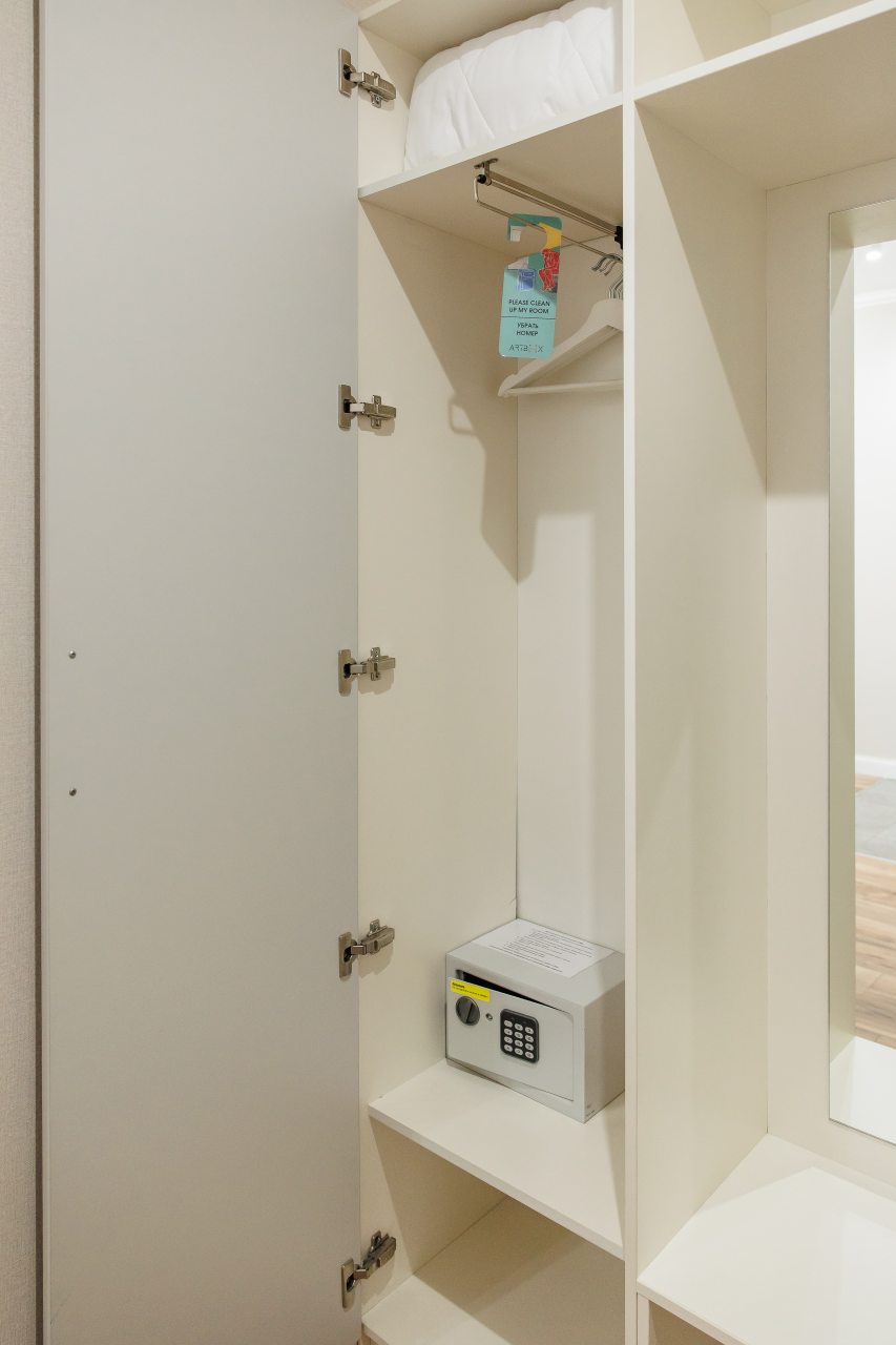 Двухместный (Просторный с 1 кроватью или 2 отдельными кроватями и кухней), Отель Артбокс