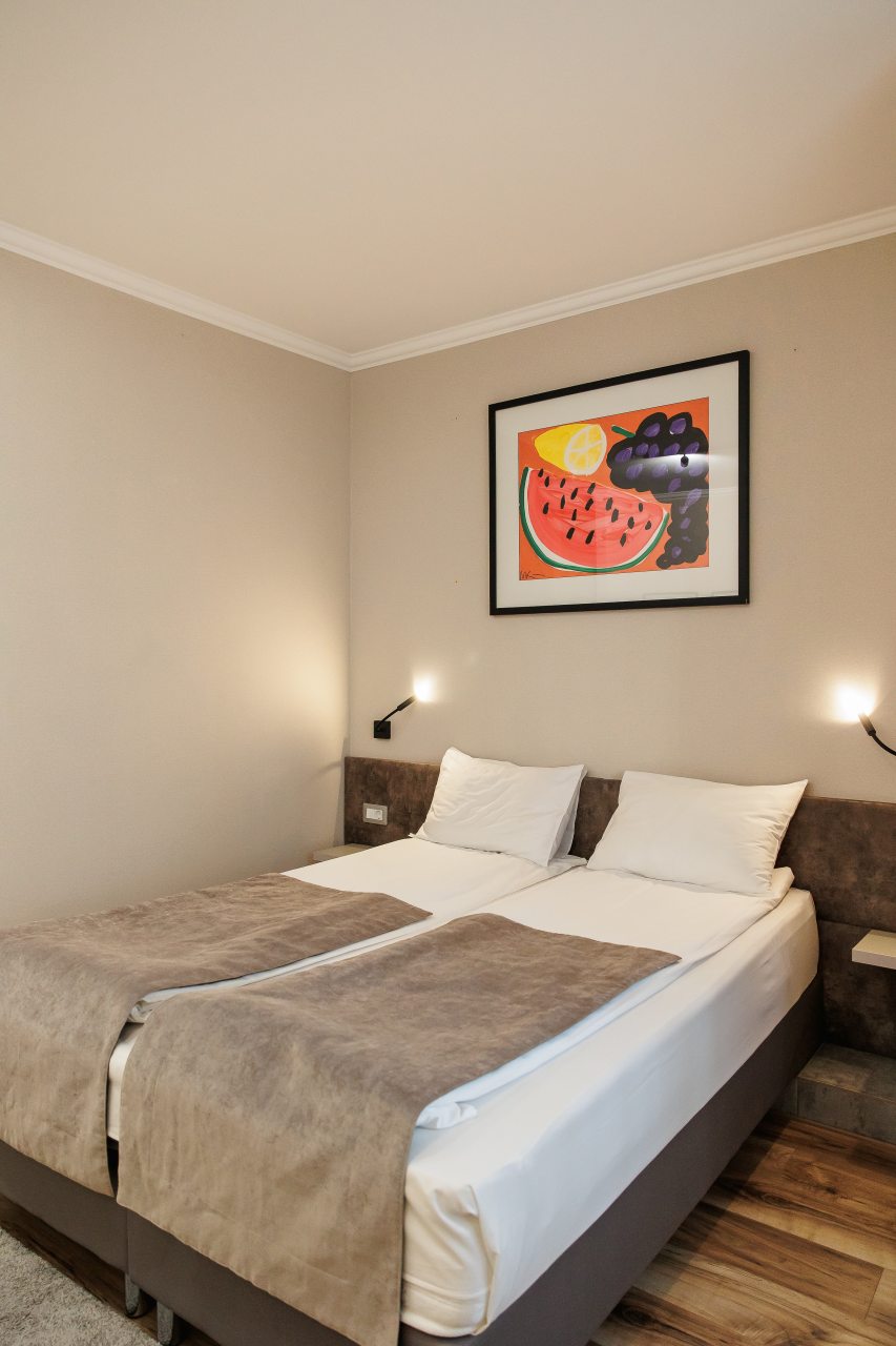 Двухместный (Стандарт с 1 кроватью или 2 отдельными кроватями), Отель Артбокс