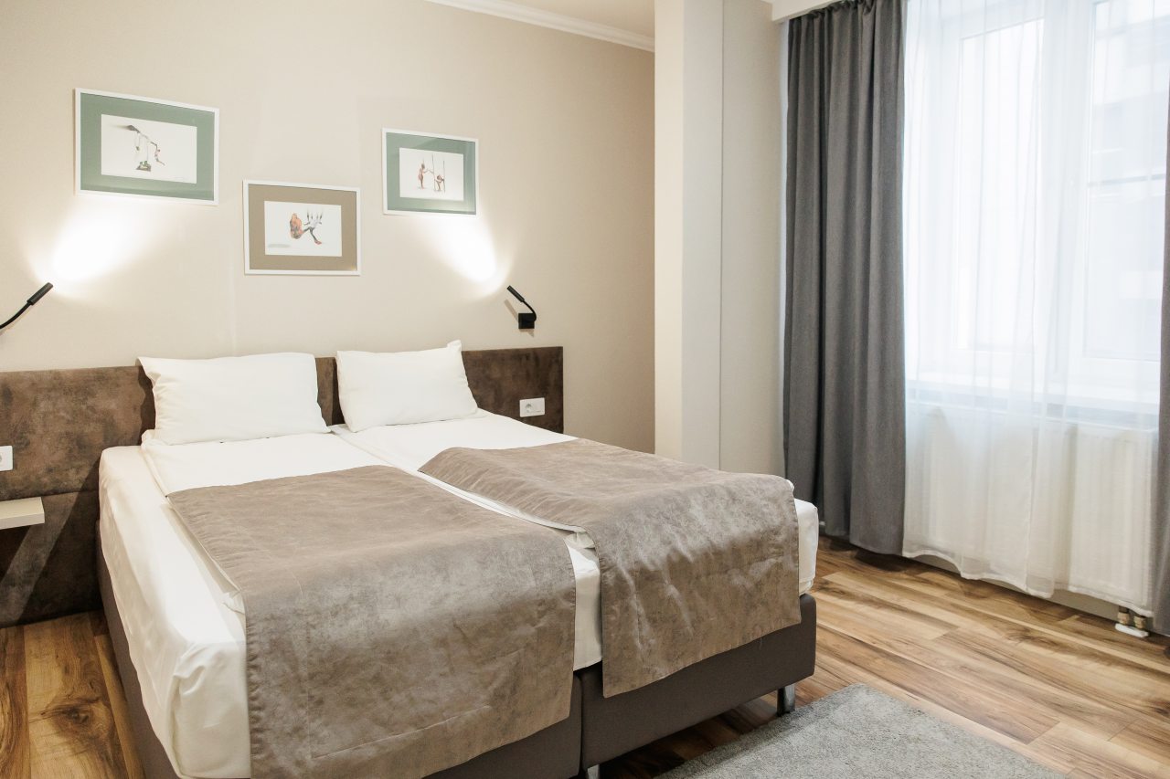 Двухместный (Стандарт с 1 кроватью или 2 отдельными кроватями), Отель Артбокс