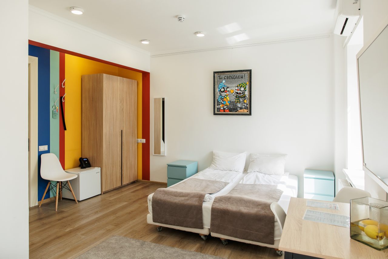 Четырехместный (С душем), Отель Артбокс