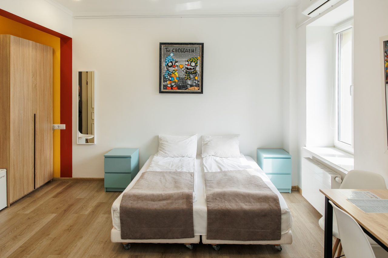 Четырехместный (С душем), Отель Артбокс