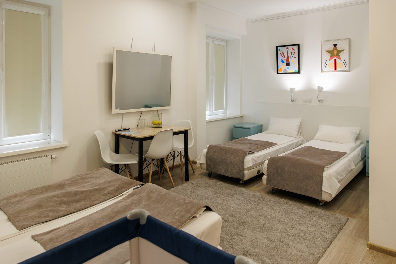 Четырехместный (С душем), Отель Артбокс